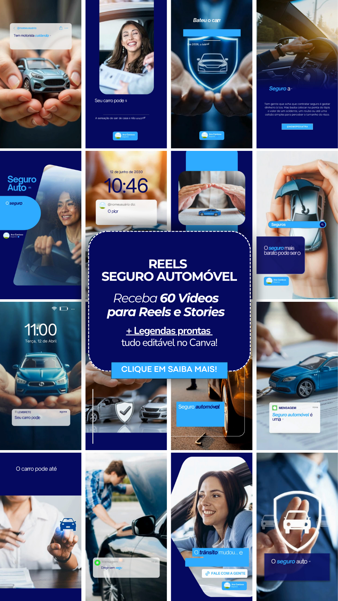 CRIATIVO REELS SEGURO AUTOMÓVEL